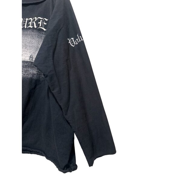 Yeezy Kanye West Gosha Vultures Sweatshirt Size 2 M-L Black Oversize Long Sleeve - Picture 15 of 16